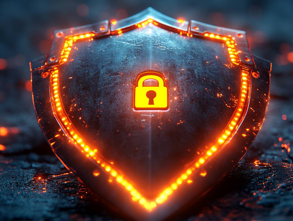 Shield Icon Representing Security On Congo Bet