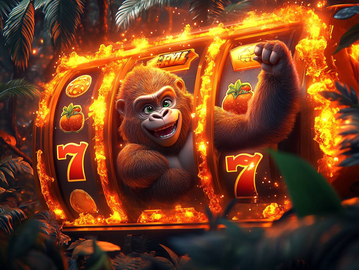 Colorful slot reels granting free spins